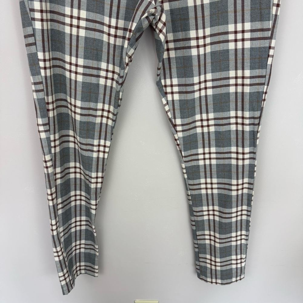 Christos New York "The Summit" Gray Plaid Trousers Men’s Size 36 - Picture 4 of 7